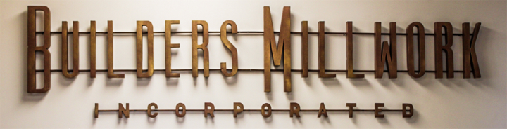 Builders Millwork Inc. Sign